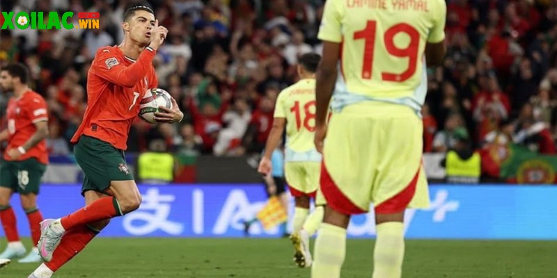 Ronaldo tỏa sáng rực rỡ trong trận chung kết Nations League 2024/25