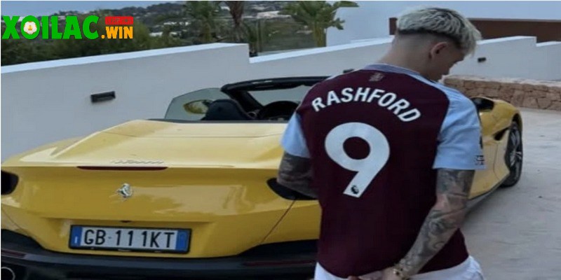 Garnacho mặc áo Aston Villa có tên... Rashford